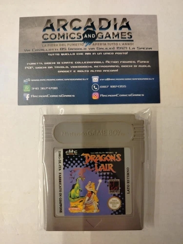 Dragon's Lair Game Boy Nintendo GB Solo Cartuccia Loose